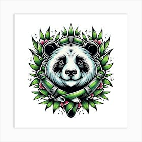 Panda Bear 7 Art Print