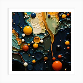 Abstract Painting 3 Art Print