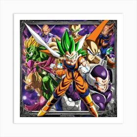 Dragon Ball Z 4 Art Print