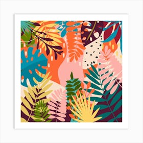 Tropical Garden Art Print