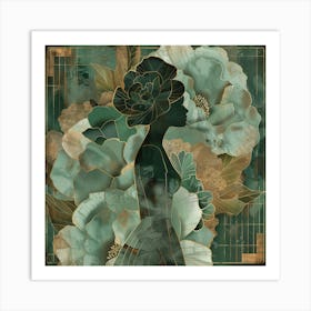 Portrait Of A Woman 5 Art Print