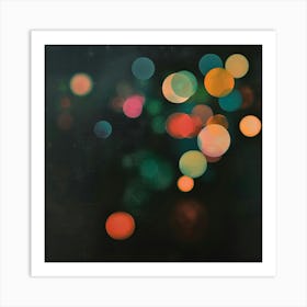 Bokeh Lights 1 Art Print