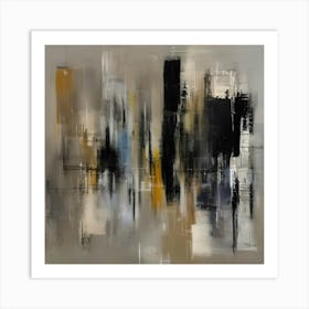 Abstract Cityscape Art Print