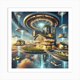 Residential Platforms Stratospheric Sovereigns Art Print