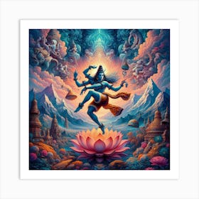 Lord Shiva 2 Art Print