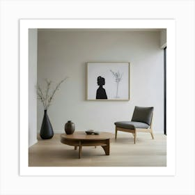 Modern Living Room 11 Art Print