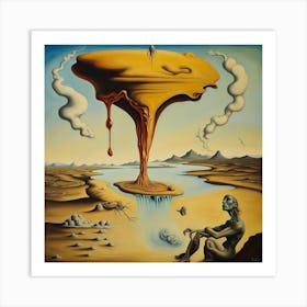 Dali'S Dream 1 Art Print