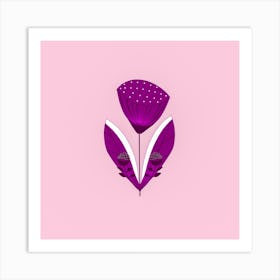 Tulip Flower Buds Botany Flora Art Print