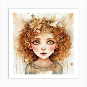 Fairy Girl Art Print