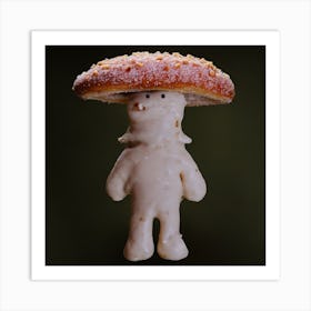 Mushroom Man Art Print