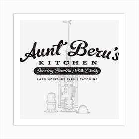 Aunt Beru S Kitchen Art Print