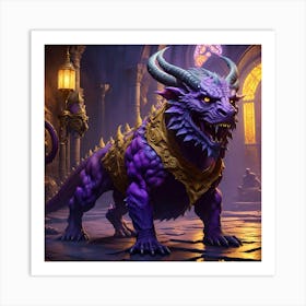 Purple Dragon Póster