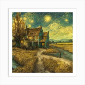 Starry Night 6 Art Print