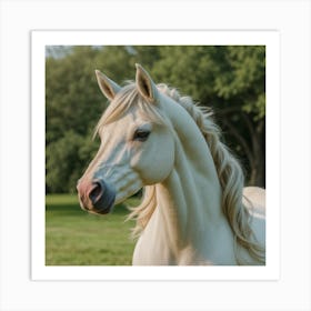 Horse 2047 Art Print