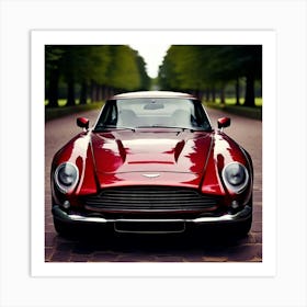 Aston Martin Car Automobile Vehicle Automotive British Brand Logo Iconic Luxury Performan (1) 2 Art Print