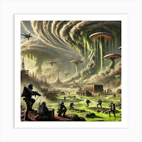 Venusian Enclave Environmental Manipulation Converted Art Print