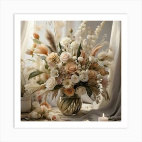 Boho Whispers of Elegance Art Print