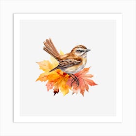 Autumn Bird 1 Art Print