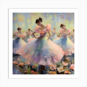 Ballerinas 1 Art Print