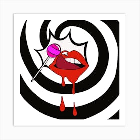 Lollipop Art Print