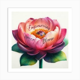 Lotus Flower Art Print