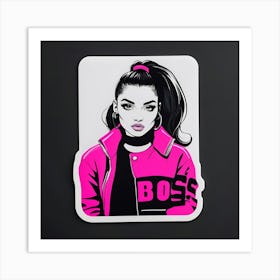 Boss Girl Art Print