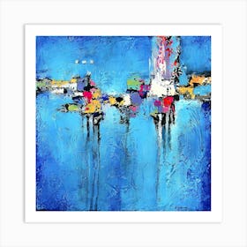 Blue Sky Art Print