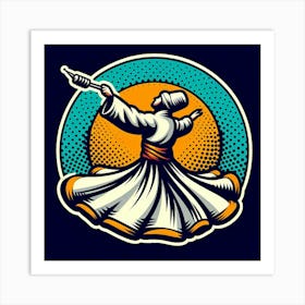 Turkish Dancer 1 Art Print