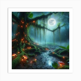 Fairy Forest 4 Art Print