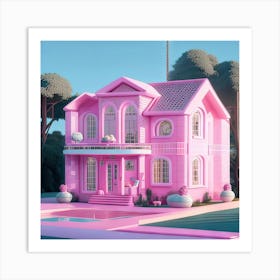 Barbie Dream House (617) Art Print