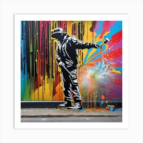 London Street Art 6 Art Print