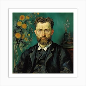 Portrait Of Joseph Roulin, Vincent Van Gogh 2 Art Print