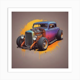 Hot Rod 3 Art Print