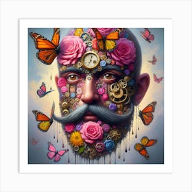 Clockwork Man 2 Art Print