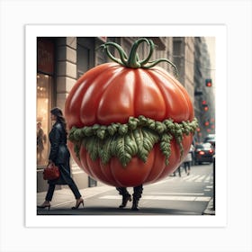 Giant Tomato Art Print