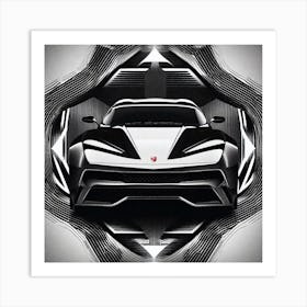 Chevrolet Concept Car 1 Art Print