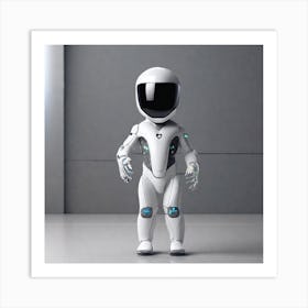 Futuristic Robot 35 Art Print