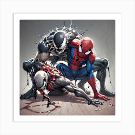 Venom And Venom Art Print