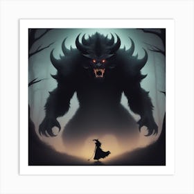 Werewolf 1 Art Print