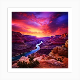 Grand Canyon Sunset Art Print