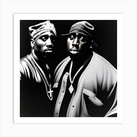 Biggie & Snoop Dogg Art Print