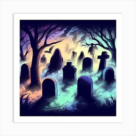 Gloom And Shadows Art Print