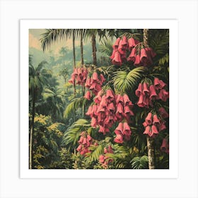 Flora Of The Tropics Art Art Print