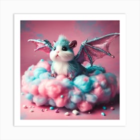 Dragon Pig Art Print