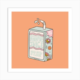 Aquarius Juice Box Art Print