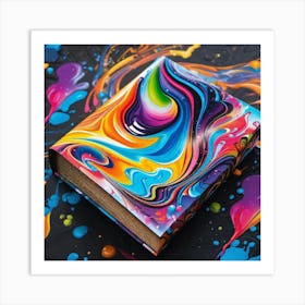 Colorful Book 2 Art Print