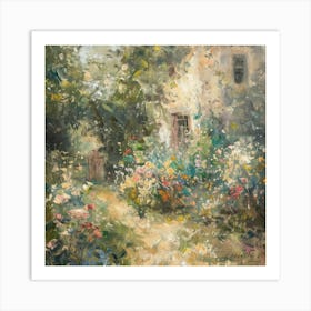 Nature Botanical Garden 1 Art Print