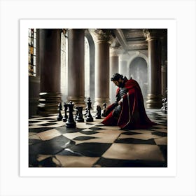 The Broken King Art Print