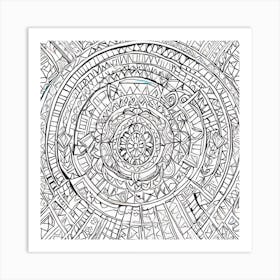 Mandala 2 Art Print