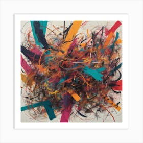 Abstract By Robert Wilson Art Print